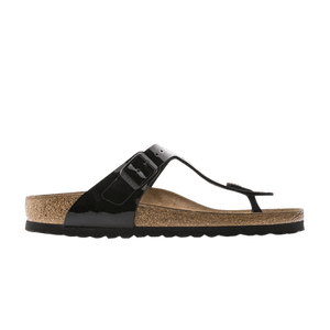 Birkenstock Wmns Gizeh Birko-Flor Patent 'Black'