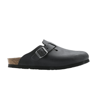 Birkenstock Boston Oiled Leather 'Black'