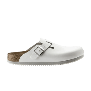 Birkenstock Boston Soft Footbed Sandal 'White'