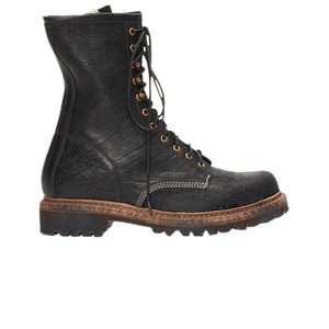 Visvim Scout Plain Toe HI-Folk Boot 'Black'