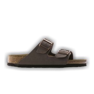 Birkenstock Arizona Birkibuc Narrow 'Mocha'