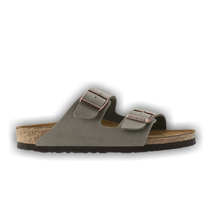 Birkenstock Arizona Birkibuc 'Stone'