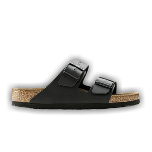 Birkenstock Arizona Soft Footbed Birko-Flor Narrow 'Black'