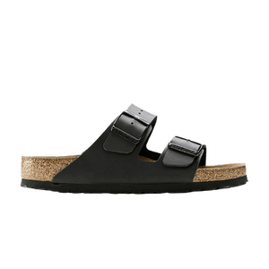 Birkenstock Arizona Soft Footbed Birko-Flor Narrow 'Black'