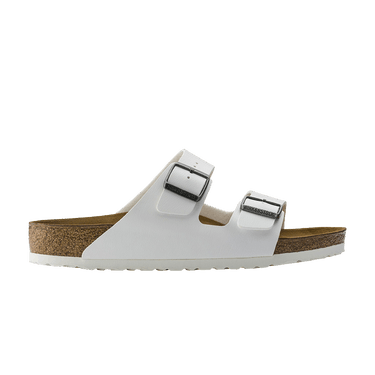 Birkenstock Arizona Birko-Flor Narrow 'White'