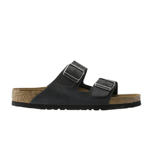Birkenstock Arizona Soft Footbed Oiled Leather 'Black'