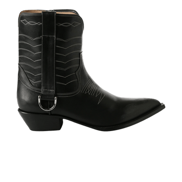 Enfants Riches Déprimés Split Ends Cut Off Cowboy Boot 'Black'