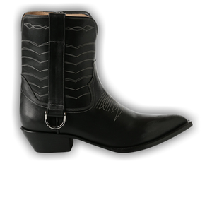 Enfants Riches Déprimés Split Ends Cut Off Cowboy Boot 'Black'