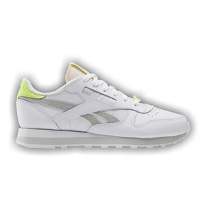 Reebok Wmns Classic Leather 'White Acid Yellow'