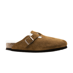Birkenstock Boston Shearling Suede 'Mink'