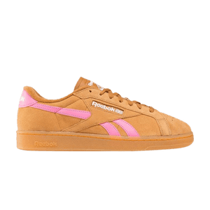 Reebok Wmns Club C Grounds UK 'Wild Brown True Pink Gum'