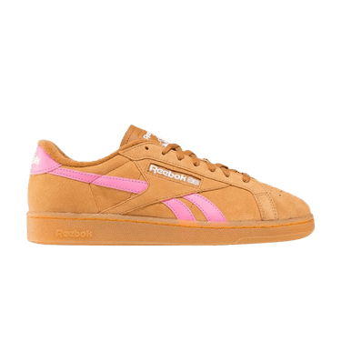 Reebok Wmns Club C Grounds UK 'Wild Brown True Pink Gum'