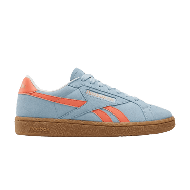 Reebok Wmns Club C Grounds UK 'Soft Blue Supercharged Coral'