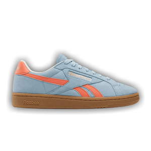 Reebok Wmns Club C Grounds UK 'Soft Blue Supercharged Coral'
