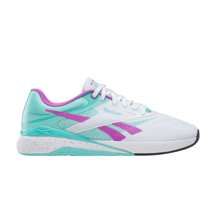 Reebok Nano X5 'White/Ai Aqua/Purple Rave' 100209360