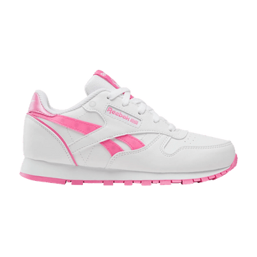 Reebok Classic Leather Step 'n' Flash 2.0 Little Kid 'White True Pink'