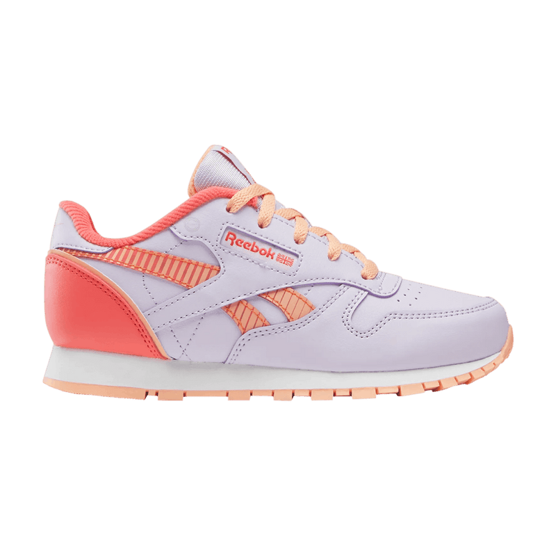Reebok Classic Leather Step 'n' Flash 2.0 Little Kid 'Digital Gleam Sunset Coral' 100209587