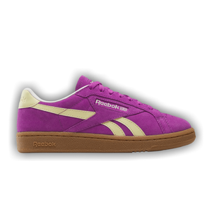 Reebok Wmns Club C Grounds UK 'Purple Rave Bleached Yellow'