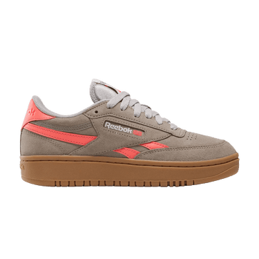 Reebok Wmns Club C Double Revenge 'Gritty Grey/Sunset Coral/Gum'