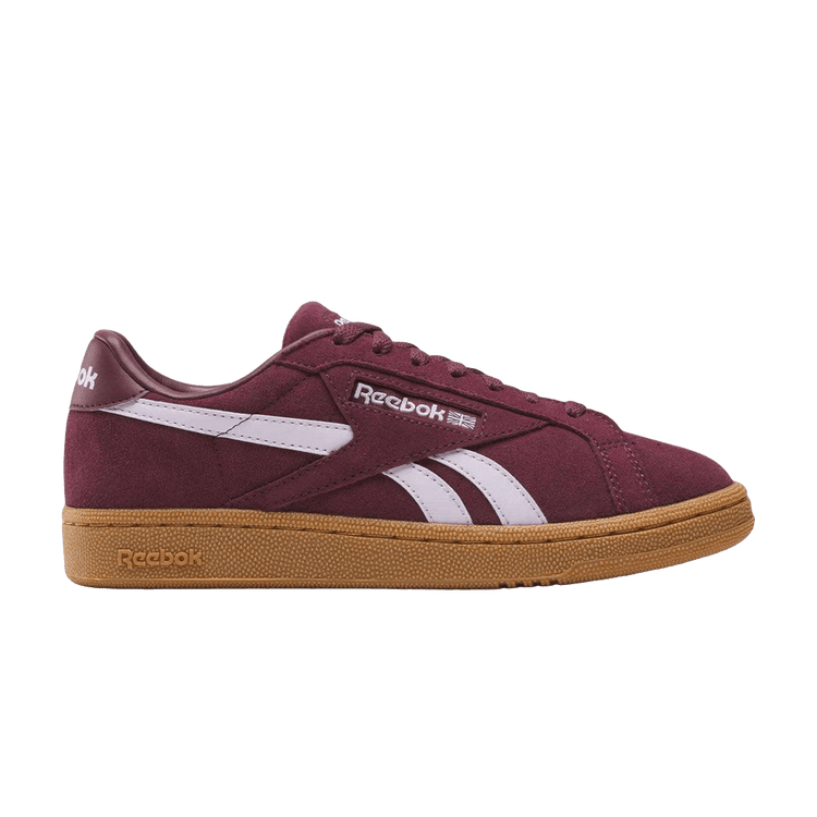 Reebok Wmns Club C Grounds 'Black Cherry/Black Cherry/Digital Gleam' 100229523