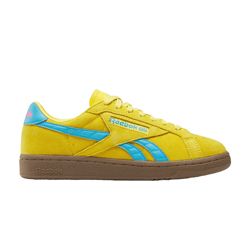 Reebok Wmns Club C Grounds UK 'Golden Haze Future Cyan' 100229525