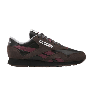 Reebok Classic Nylon 'Washed Black/Black/Black Cherry'