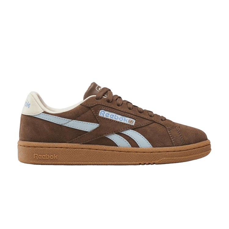 Wmns Reebok Club C Grounds UK 'Simple Brown Ice Blue Gum' 100244642