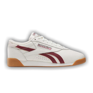Wmns Reebok Freestyle Lo 'Chalk Classic Burgundy Gum'