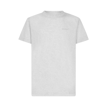 Off-White Diag Tab Slim Tee 'Melange Grey'