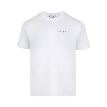 Off-White Caravaggio Paint Slim Tee 'White/Black'