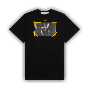 Off-White Diag Arrow Caravaggio Mercy Skate Tee 'Black/White'