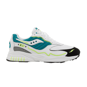 Saucony 3D Grid Hurricane 'White Green'