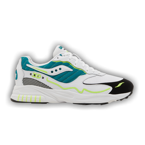 Saucony 3D Grid Hurricane 'White Green'