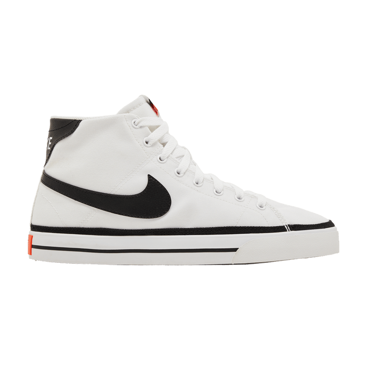 Nike Court Legacy Canvas Mid 'White Black' DD0162 100