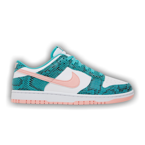 Nike Dunk Low 'Washed Teal Snakeskin'