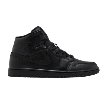 Air Jordan 1 Mid 'Triple Black' 2022