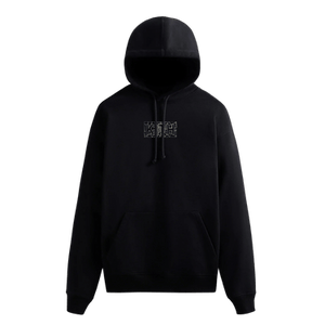 Kith For Spider-Man Web Logo Hoodie 'Black'