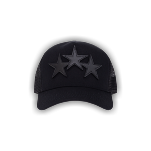 Amiri 3 Star Trucker Hat 'Black'