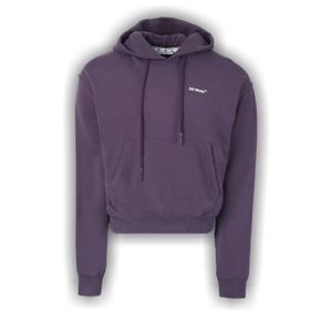 Off-White Caravaggio Crowning Over Hoodie 'Aubergine'