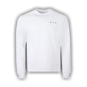Off-White Caravaggio Paint Skate Long-Sleeve Tee 'White/Black'