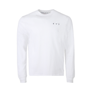 Off-White Caravaggio Paint Skate Long-Sleeve Tee 'White/Black'
