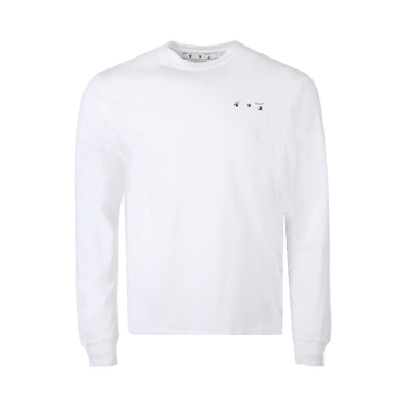 Off-White Caravaggio Paint Skate Long-Sleeve Tee 'White/Black'