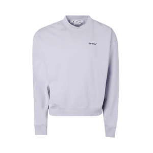 Off-White Caravaggio Arrow Over Crewneck 'Dusty Lilac/Black'