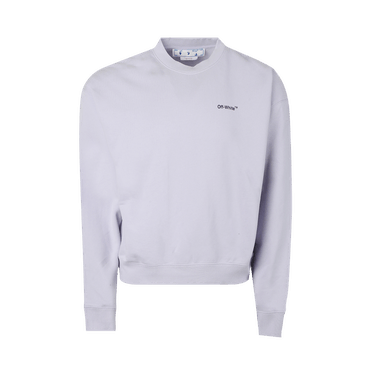 Off-White Caravaggio Arrow Over Crewneck 'Dusty Lilac/Black'