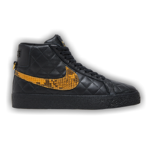Supreme x Nike Zoom Blazer Mid QS SB 'Black Snakeskin'