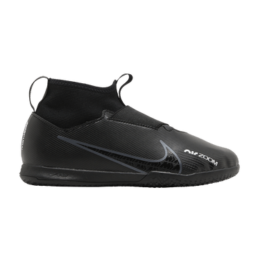 Nike Zoom Mercurial Superfly 9 Academy IC GS 'Black Dark Smoke Grey'