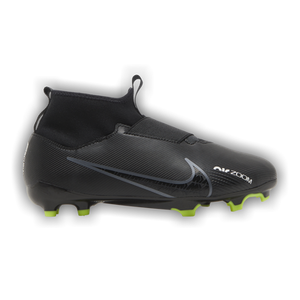 Nike Zoom Mercurial Superfly 9 Academy FG MG GS 'Black Dark Smoke Grey'