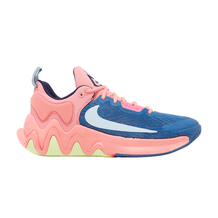 Nike Giannis Immortality 2 'Dark Marina Blue Laser Crimson' DM0825 400