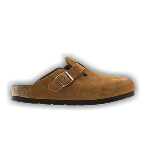Birkenstock Boston Soft Footbed Suede 'Mink'