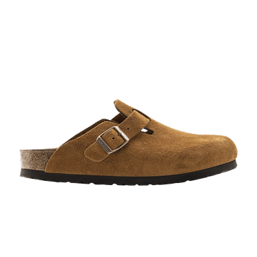 Birkenstock Boston Soft Footbed Suede 'Mink'